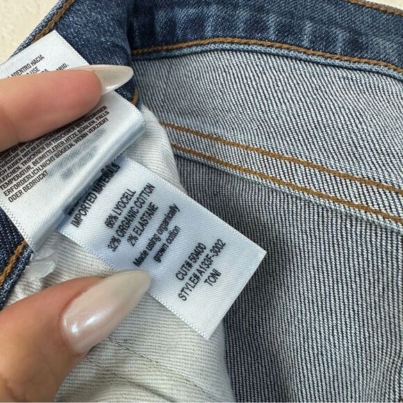 Agolde Toni Slim Distressed Ankle Jeans Size 24 - Picture 9 of 11